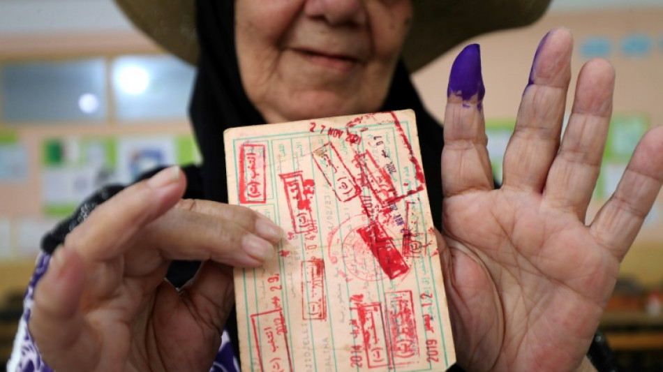 El presidente de Argelia Abdelmadjid Tebboune es reelecto con el 94,65% de los votos