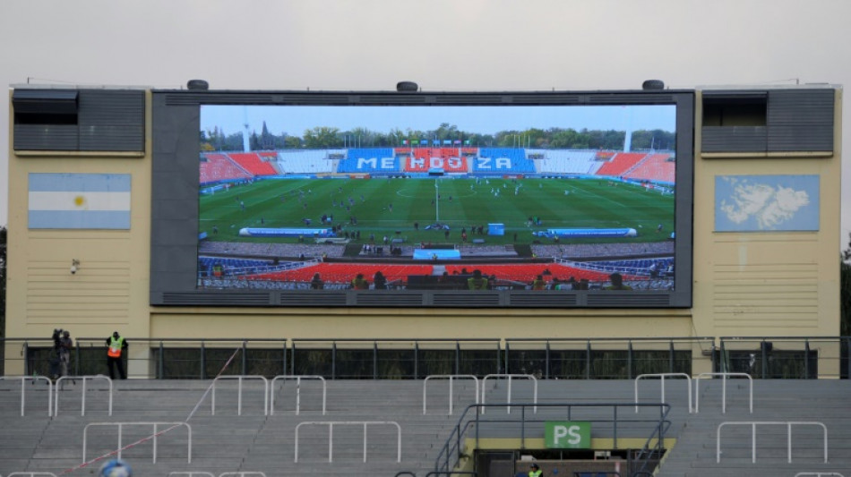 Anger over covered Falklands map at Argentina's Malvinas stadium 