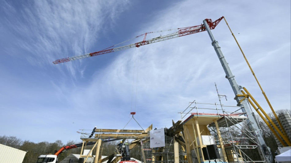 La future fl&egrave;che de Notre-Dame prend son envol en Lorraine