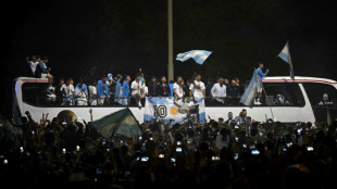 Con Messi en cabeza, los campeones del mundo llegan como h&eacute;roes a Argentina