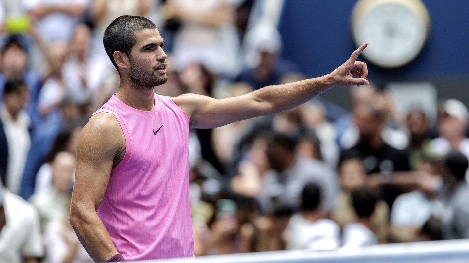 Us Open: Alcaraz "tornare n.1? Non ci penso, conta giocare bene"