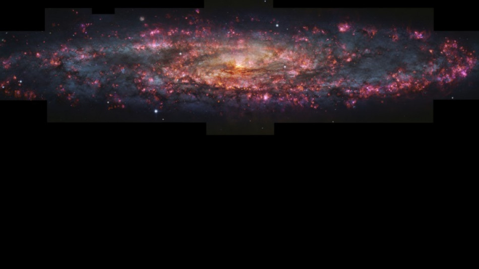 Une galaxie captur&eacute;e en mille couleurs pour mieux l'&eacute;tudier