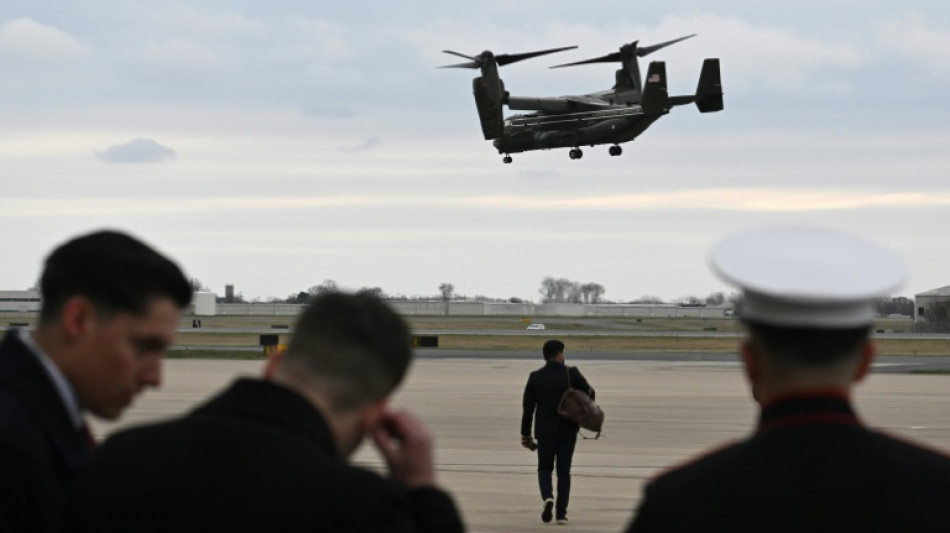 US Osprey makes emergency landing in Japan