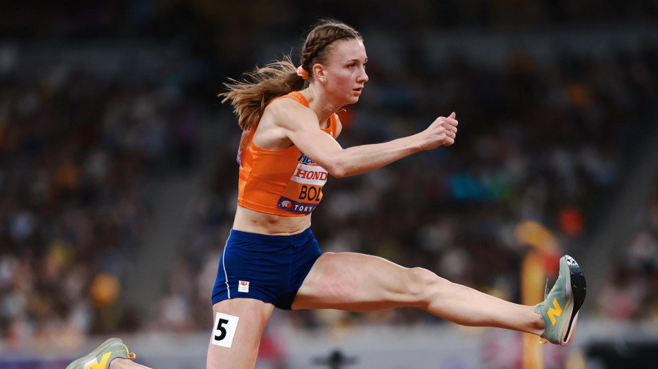 Mondiali atletica: Femke Bol conserva il titolo nei 400 ostacoli