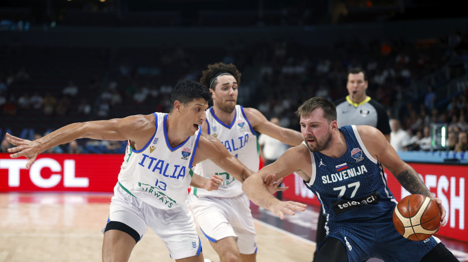 Eurobasket: Italia battuta 84-77, Slovenia ai quarti