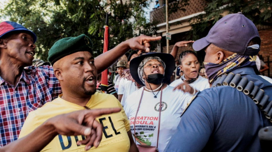 Proteste gegen Arbeitsmigranten in S&uuml;dafrika