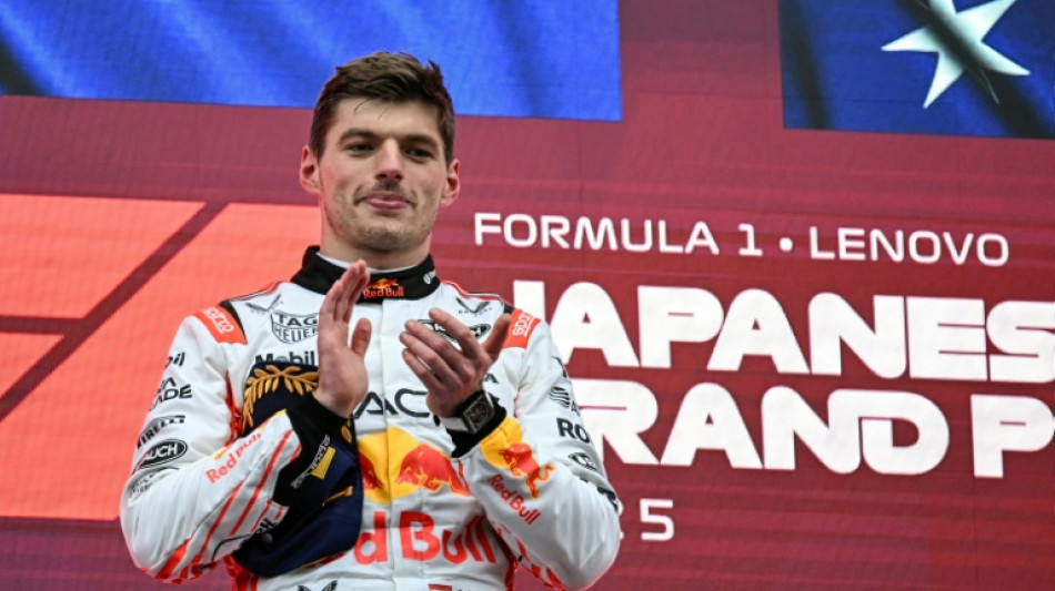 Max Verstappen, imperial en Japón