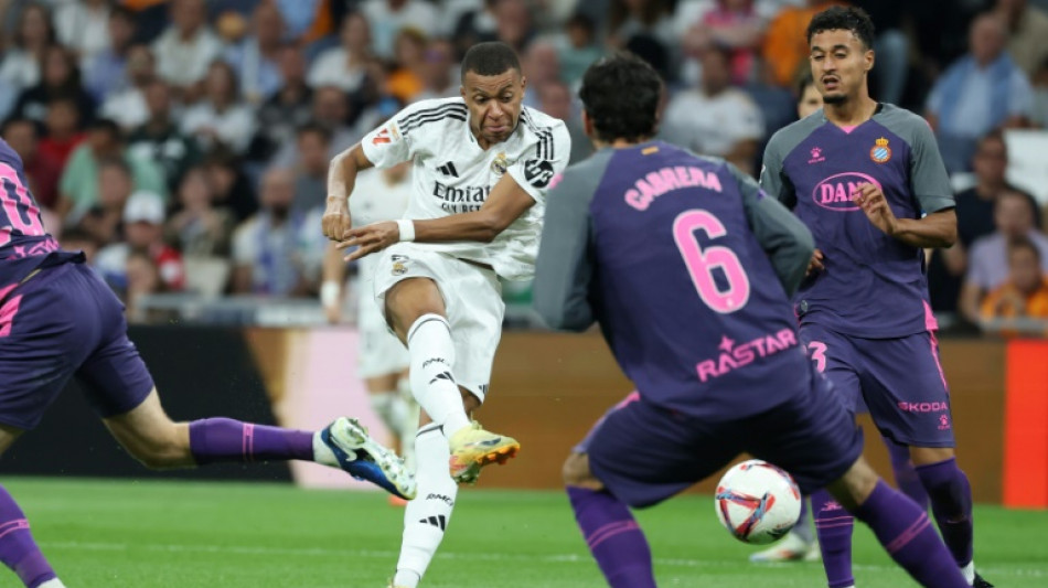 Espagne: le Real Madrid renverse l'Espanyol Barcelone, Mbapp&eacute; encha&icirc;ne