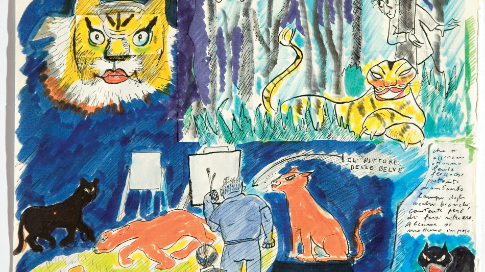 Il Comune di Rimini acquisisce 4 pagine del 'Libro dei sogni' di Fellini