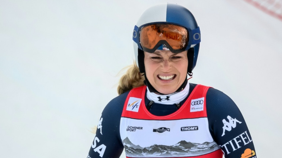 Ski: Lindsey Vonn chute lourdement &agrave; Crans-Montana, son r&ecirc;ve olympique en suspens