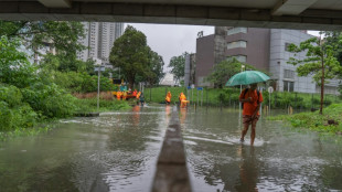 Hong Kong: alerte aux pluies torrentielles, cumul in&eacute;dit en ao&ucirc;t depuis le XIXe si&egrave;cle