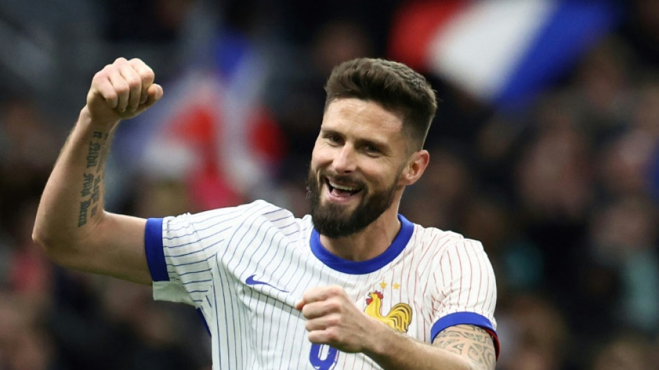 Foot: Giroud pr&eacute;sente l'Euro comme sa "derni&egrave;re comp&eacute;tition" avec les Bleus
