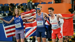 Britain's Kerr outsprints Hocker for world indoor 3,000m gold