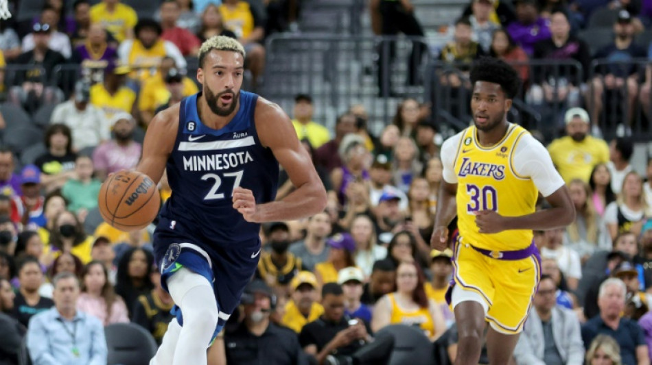 NBA: "le timing &eacute;tait id&eacute;al" pour rejoindre Minnesota, dit Rudy Gobert &agrave; l'AFP