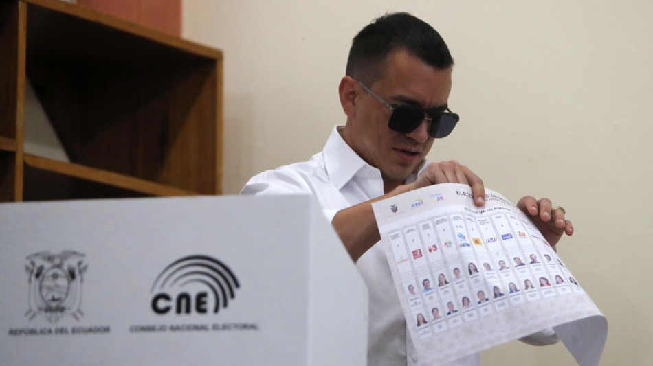 Ecuador, Noboa e Gonzalez al ballottaggio il 13 aprile