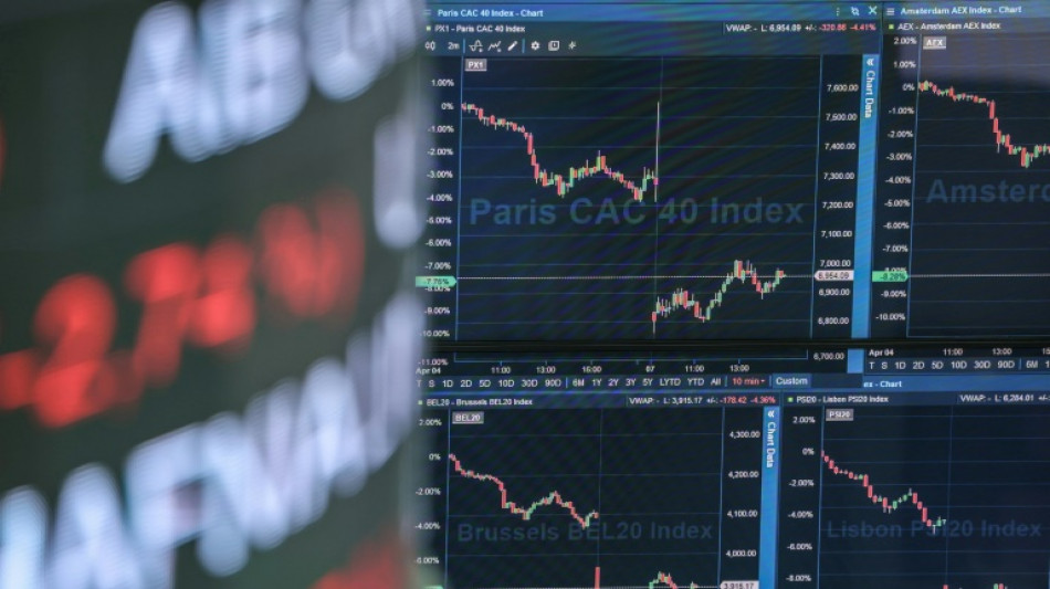 Les Bourses mondiales riv&eacute;es sur les tensions commerciales, Nvidia sous pression