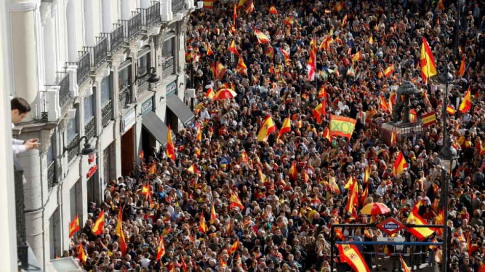 Direita na Espanha vai &agrave;s ruas contra S&aacute;nchez e lei de anistia a separatistas catal&atilde;es