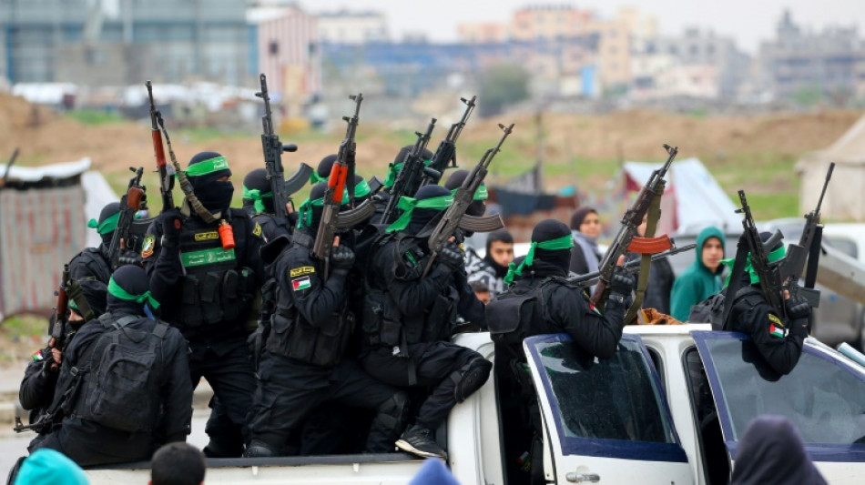 D&eacute;but &agrave; Gaza du 7e &eacute;change d'otages isra&eacute;liens contre des d&eacute;tenus palestiniens