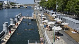 Chaleur à Paris: se baigner dans la Seine, "quelle aubaine !"