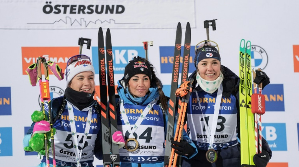 Biathlon: Wierer remporte l'individuel à Ostersund, premier podium pour Bened