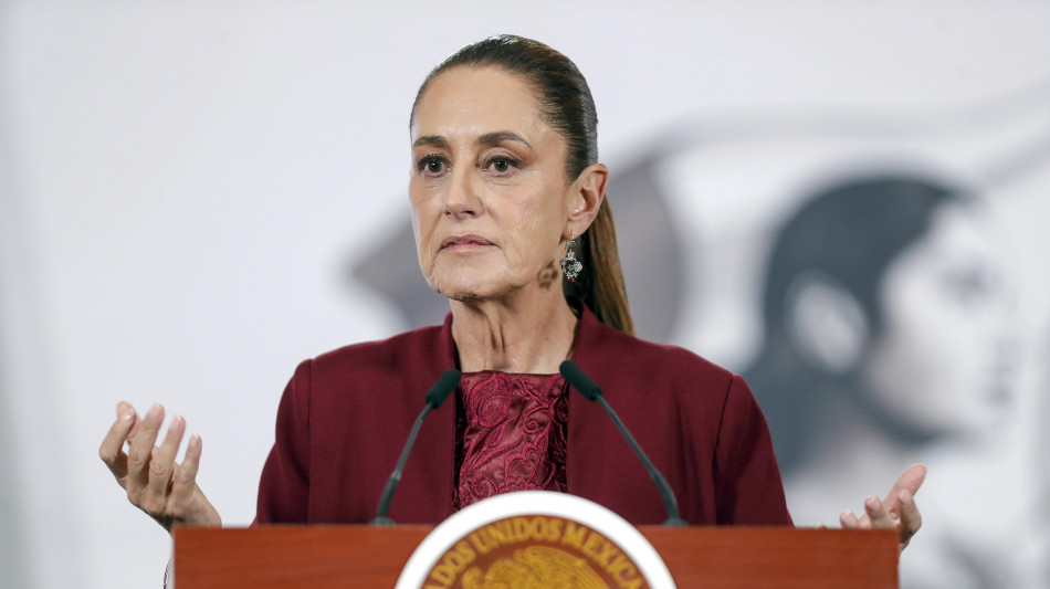 Sheinbaum ai messicani, 'rimaniamo uniti e manteniamo la calma'