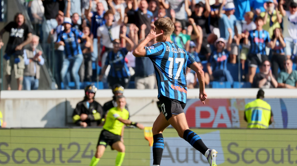 Serie A: l'Atalanta travolge il Lecce, l'Udinese vince a Pisa