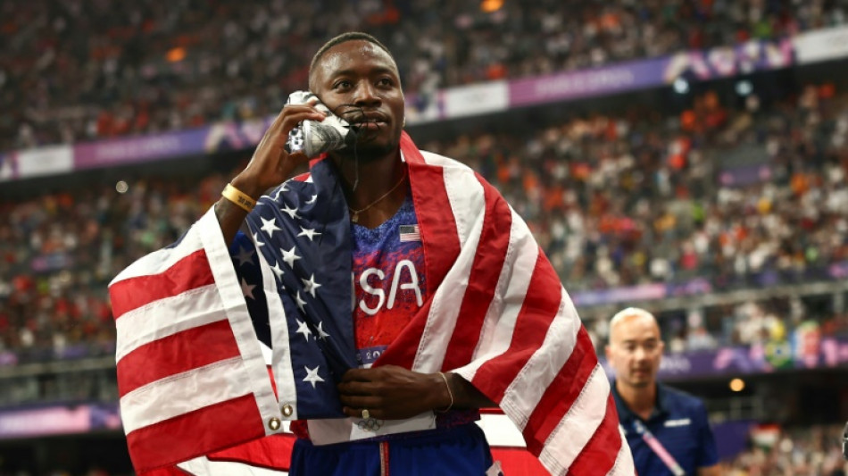 La Gaceta De Mexico American Grant Holloway wins Olympic men's 110m