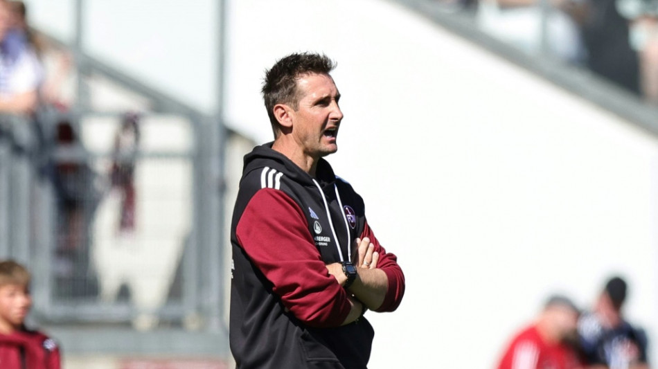 N&uuml;rnberg-Trainer Klose verliert gegen Vorg&auml;nger Fiel