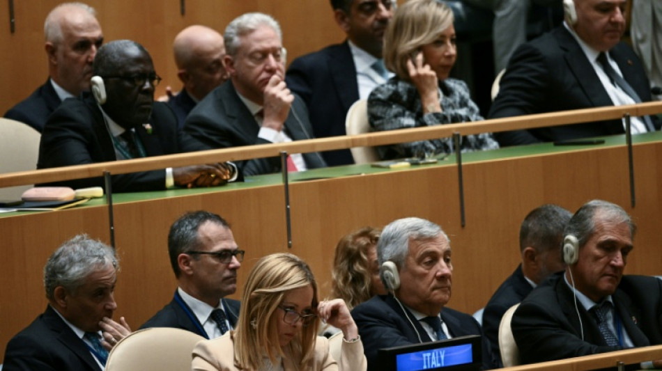 Meloni afirma que no se opone al reconocimiento de un Estado palestino, pero con condiciones