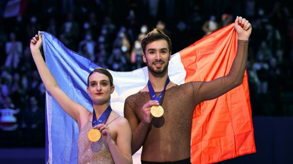 French ice dancers Papadakis, Cizeron win fifth world gold