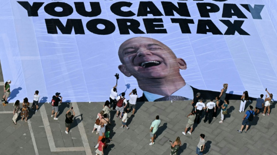 O casamento suntuoso de Jeff Bezos causa desconforto em Veneza