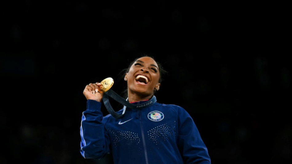 La Gaceta De Mexico Simone Biles gana el oro en salto, su tercero en