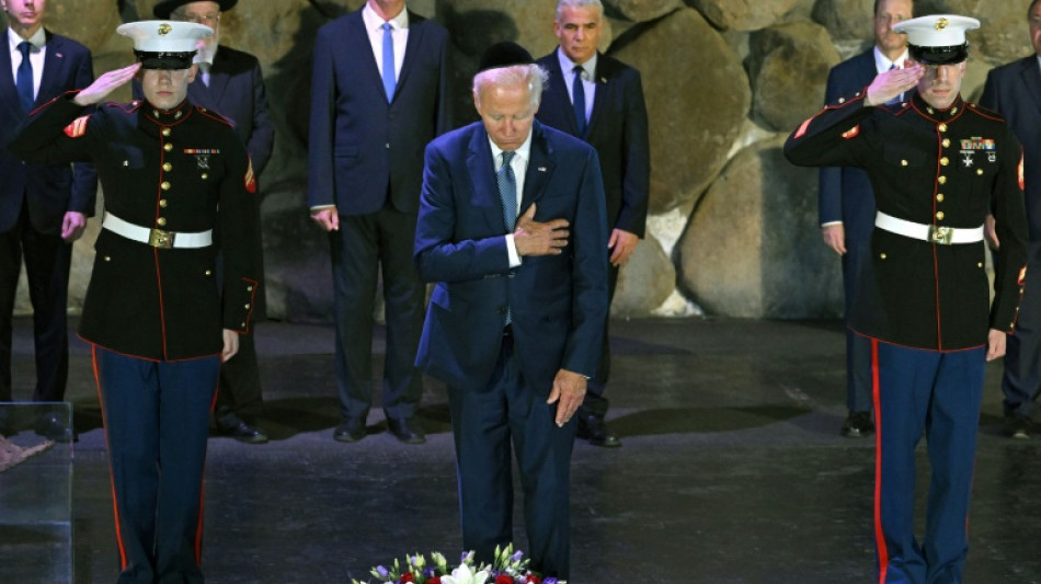 Biden reafirma el apoyo "inquebrantable" de Washington a Israel en su gira por Oriente Medio