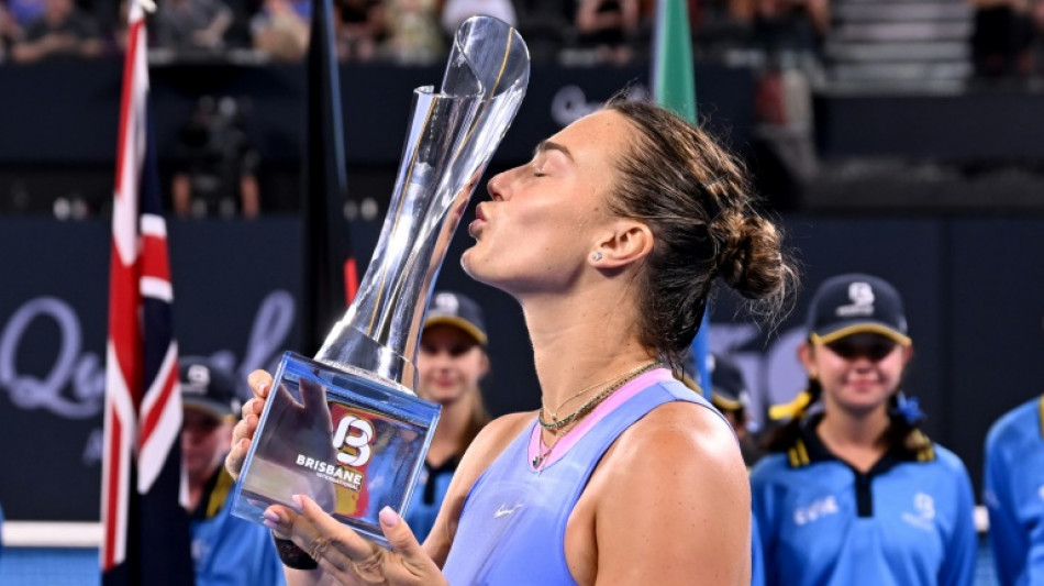 Sabalenka vira sobre Kudermetova em Brisbane e conquista 1&ordm; t&iacute;tulo do ano