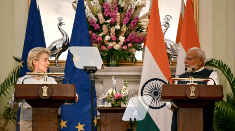 EU council president arrives in India to seal trade pact