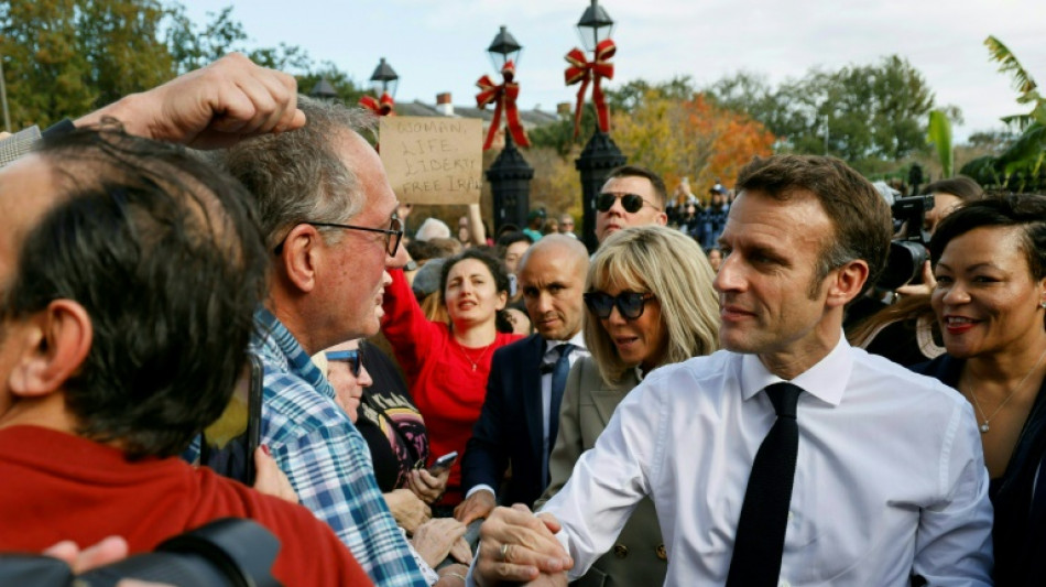Macron &agrave; La Nouvelle-Orl&eacute;ans pour c&eacute;l&eacute;brer la francophonie