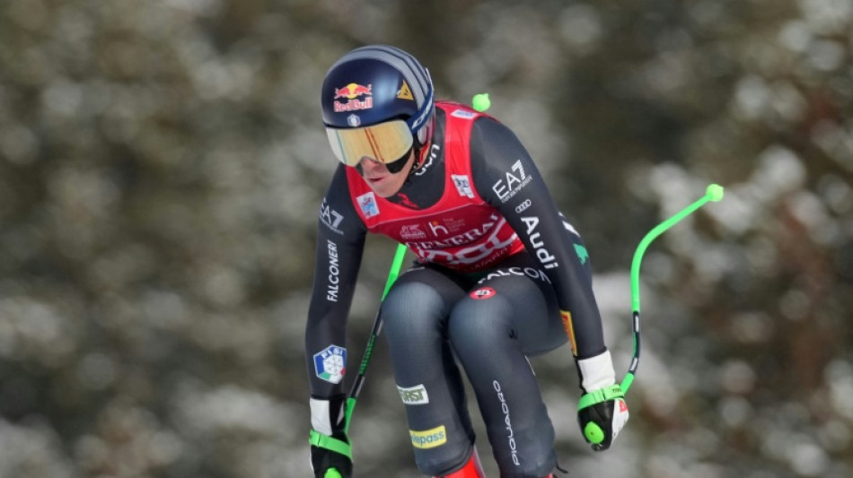 Goggia wins first downhill of season at Lake Louise