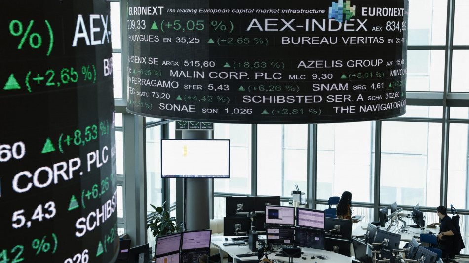 Borsa: l'Europa conclude in calo, Parigi -1,22%