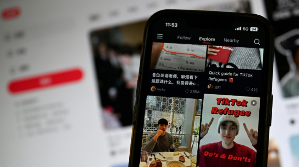 "Refugiados de TikTok" se exilian a la aplicaci&oacute;n china Xiaohongshu