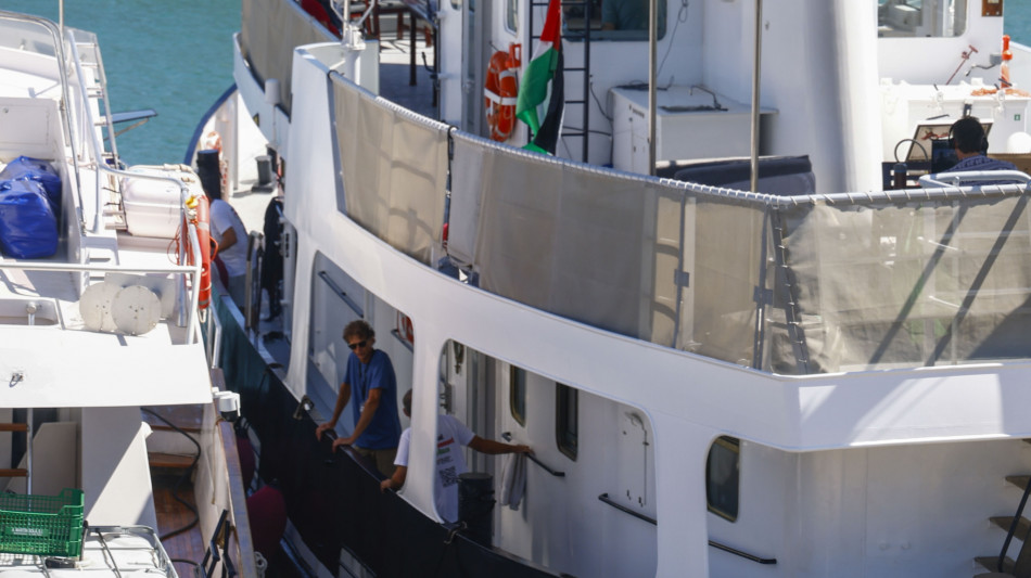 Cinque barche Flotilla per Gaza rientrate a Barcellona