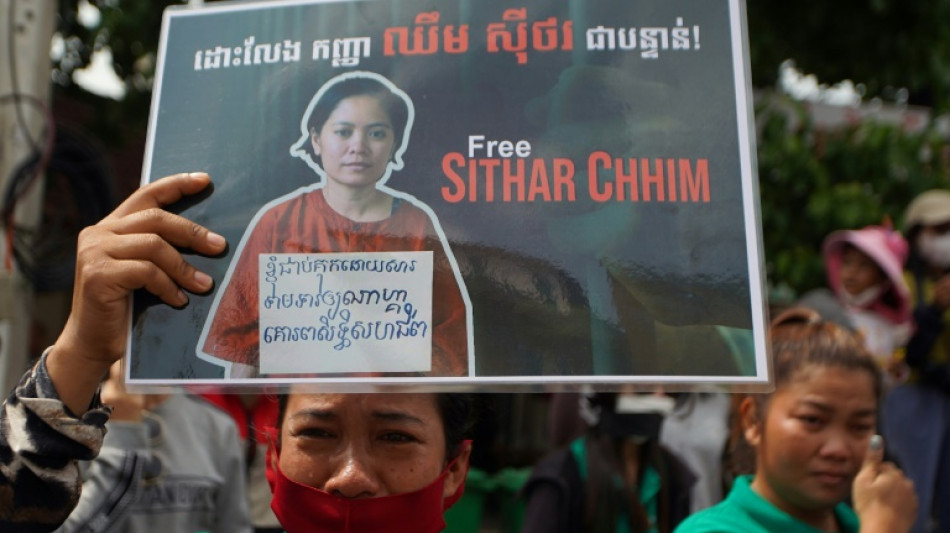 Sindicalista camboyana encarcelada por una huelga en el mayor casino del pa&iacute;s