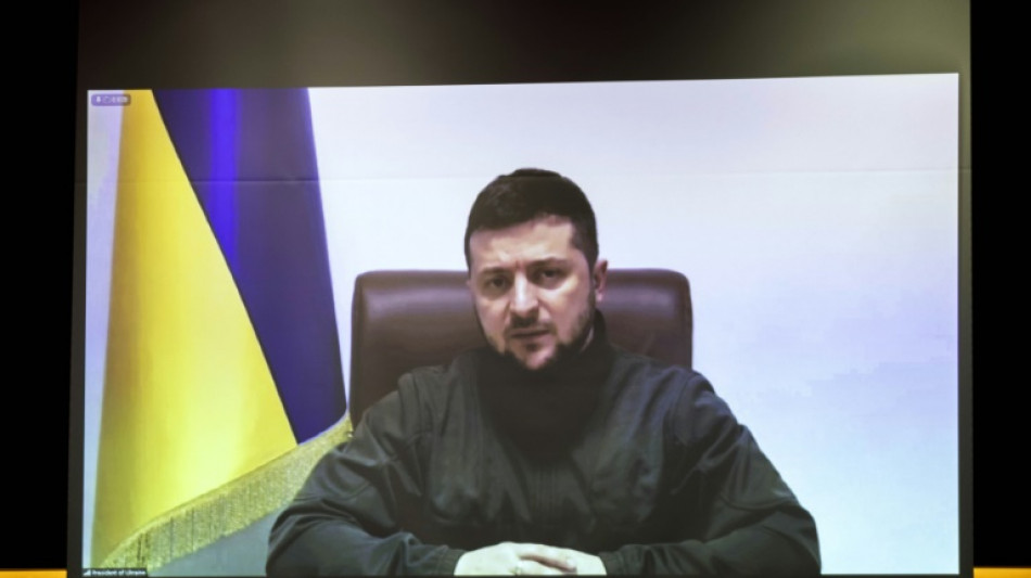 Zelenski llama al mundo a manifestarse contra la invasión rusa en Ucrania