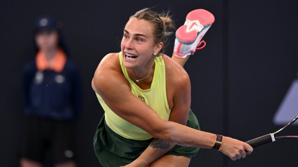 Tennis: Sabalenka lance sa saison en trombe &agrave; Brisbane, Kyrgios battu pour son retour