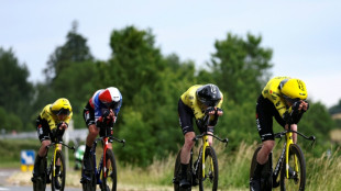 Visma win Auvergne team time-trial but Baudin keeps yellow
