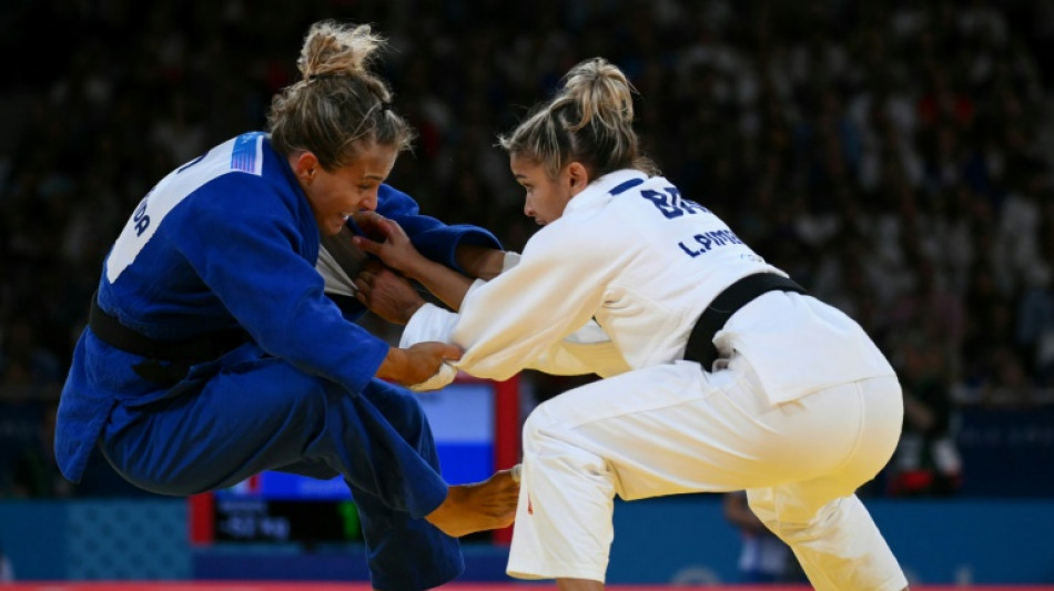 Larissa Pimenta conquista o bronze para o Brasil no jud&ocirc; em Paris-2024