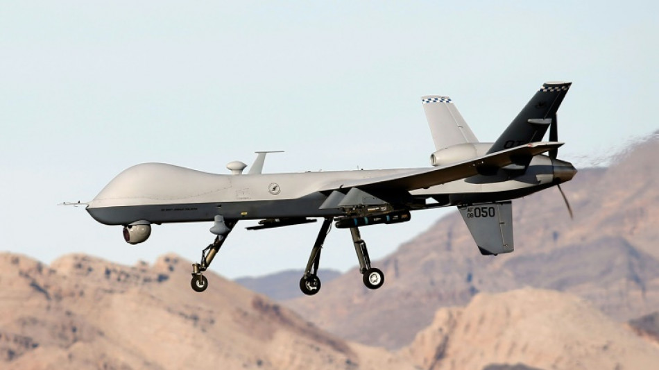 Chute d'un drone am&eacute;ricain en mer Noire: Washington accuse Moscou, qui d&eacute;ment