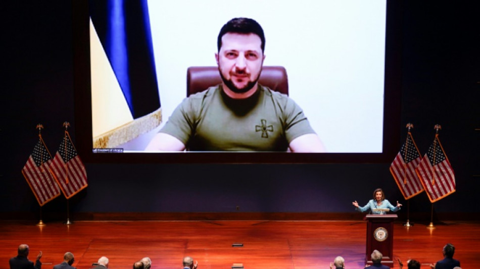 Selenskyj fordert in emotionaler Rede vor US-Kongress Flugverbotszone &uuml;ber Ukraine