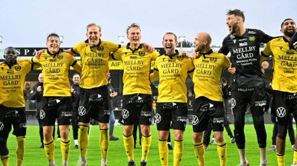 Foot: en Su&egrave;de, le club lilliputien de Mj&auml;llby pr&egrave;s de r&eacute;aliser l'exploit