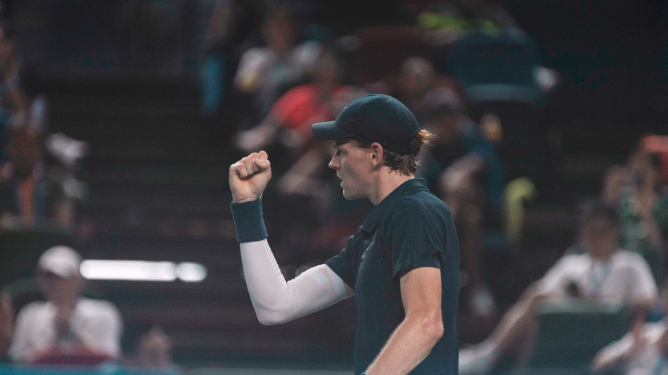 Tennis: Sinner 'a Shanghai molto umido, si fatica molto'