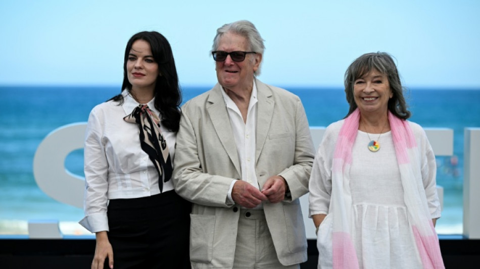 Filmmaker Mike Leigh wins top prize at Spain festival with 'last film'